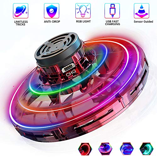 FlyNova Flying Toy Hand Operated Free Mini Drone Helicopter Boomerang Interactive Stunt UFO