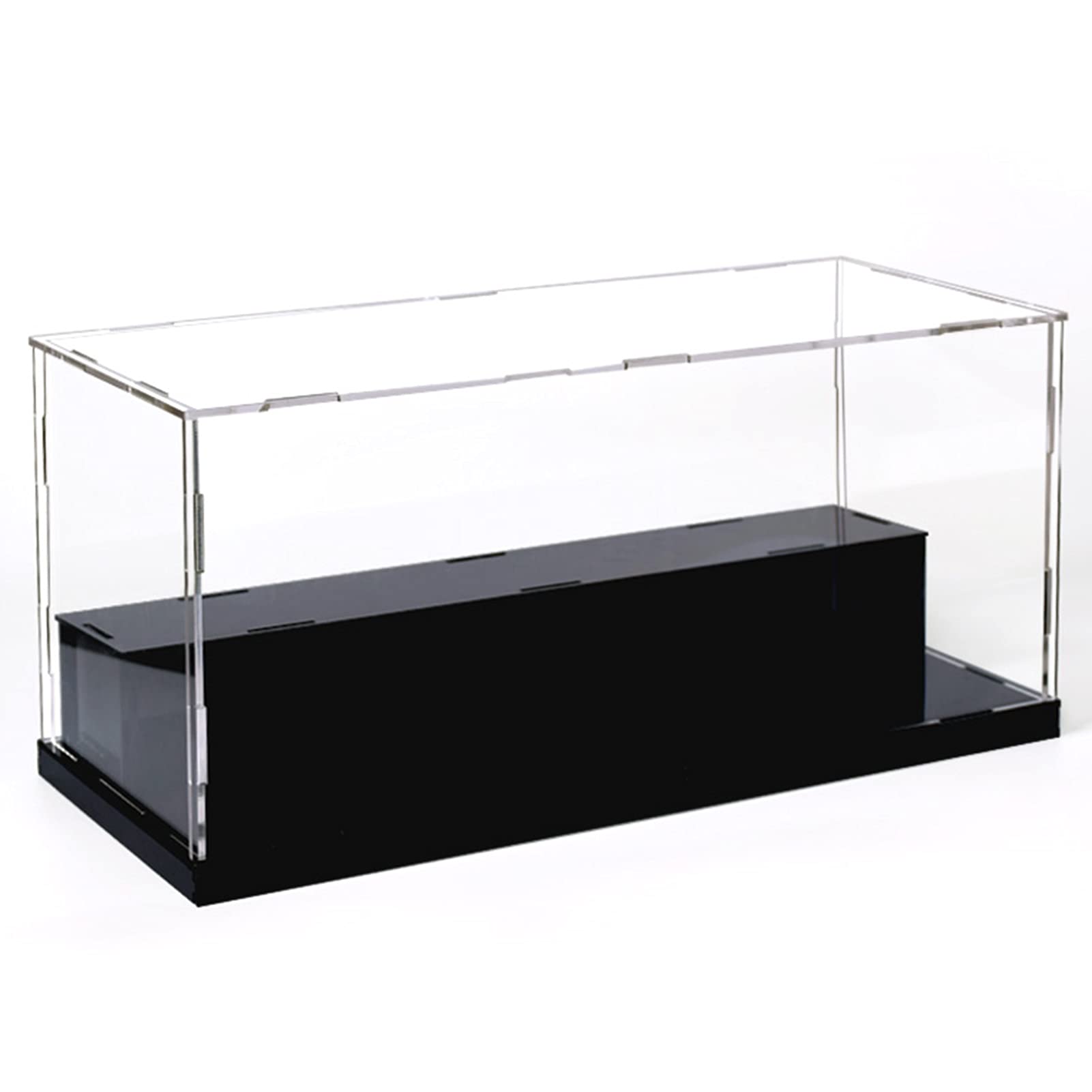 Amazon.com: LXLIGHTS Acrylic Display Case Showcase, Removable Cube  Countertop Dustproof Cover, Stackable Collectibles Organizer Storage Shelf  for Toys Models Figurine Display : Home & Kitchen