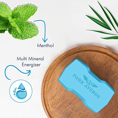 Image of Park Avenue Bathing Soap, Cool Blue, 125g Carton