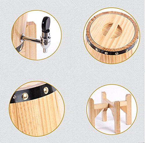 Barril de roble con interior de acero inoxidable para cerveza 7
