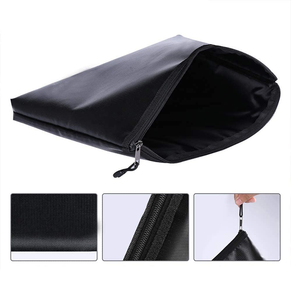 Tiardey 20,5 * 11 * 2CM Sac De Sécurité Résistant Au Feu Et à