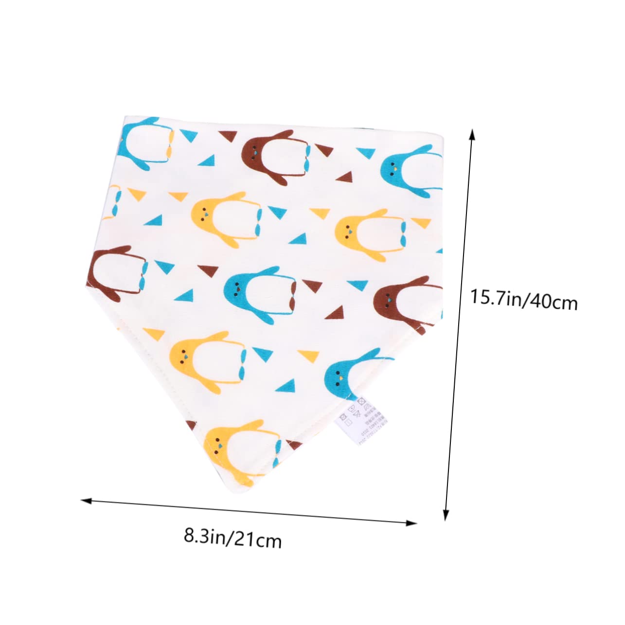 ibasenice 15piezas Baberos De Saliva Para Bebés Toallas Infantiles Triangulares De Bandanas Ajustables Para Alimentación y Bebés Recién Nacidos