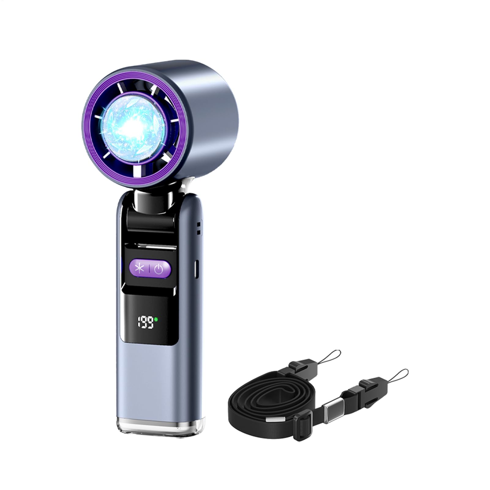 Ventilateur portable compact et personnel pour voyage et bureau