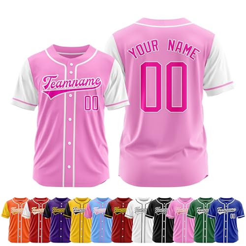 Custom Baseball Jersey Personalized Stitched Printed Teamname Your Name and Numbe Logo for Men Women Youth miniatura 1