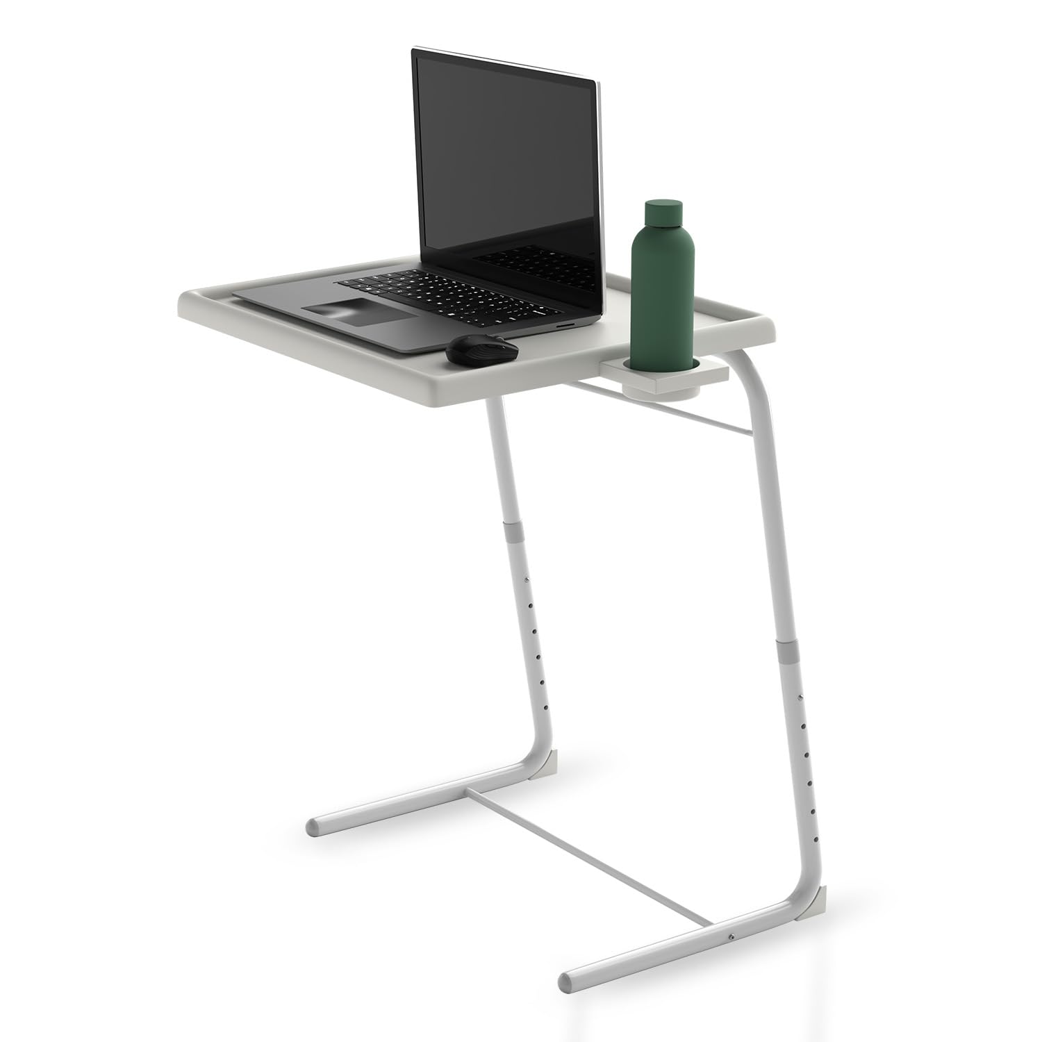 Lifelong Adjustable Laptop Table | Tray Table for Bed & Sofa | Folding Dinner Tray with 6 Height & 3 Tilt Angle Settings | Portable Laptop Table | Snack & Meal Desk for Comfortable Use-image-17