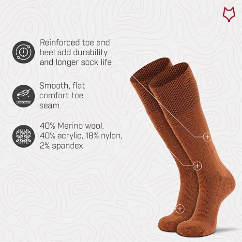 Fox River Military Cold Weather Sock, Heavyweight for Boots and Field, Mid-Calf, Thermalined Construction for Warmth4