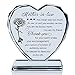 Movdyka Mother in Law Gifts from Daughter in Law Birthday, Bonus Mom Gifts for mother in law, Heart-Shaped Glass Keepsake Gifts for Mother in Law Unique on Mothers Day & Wedding Day