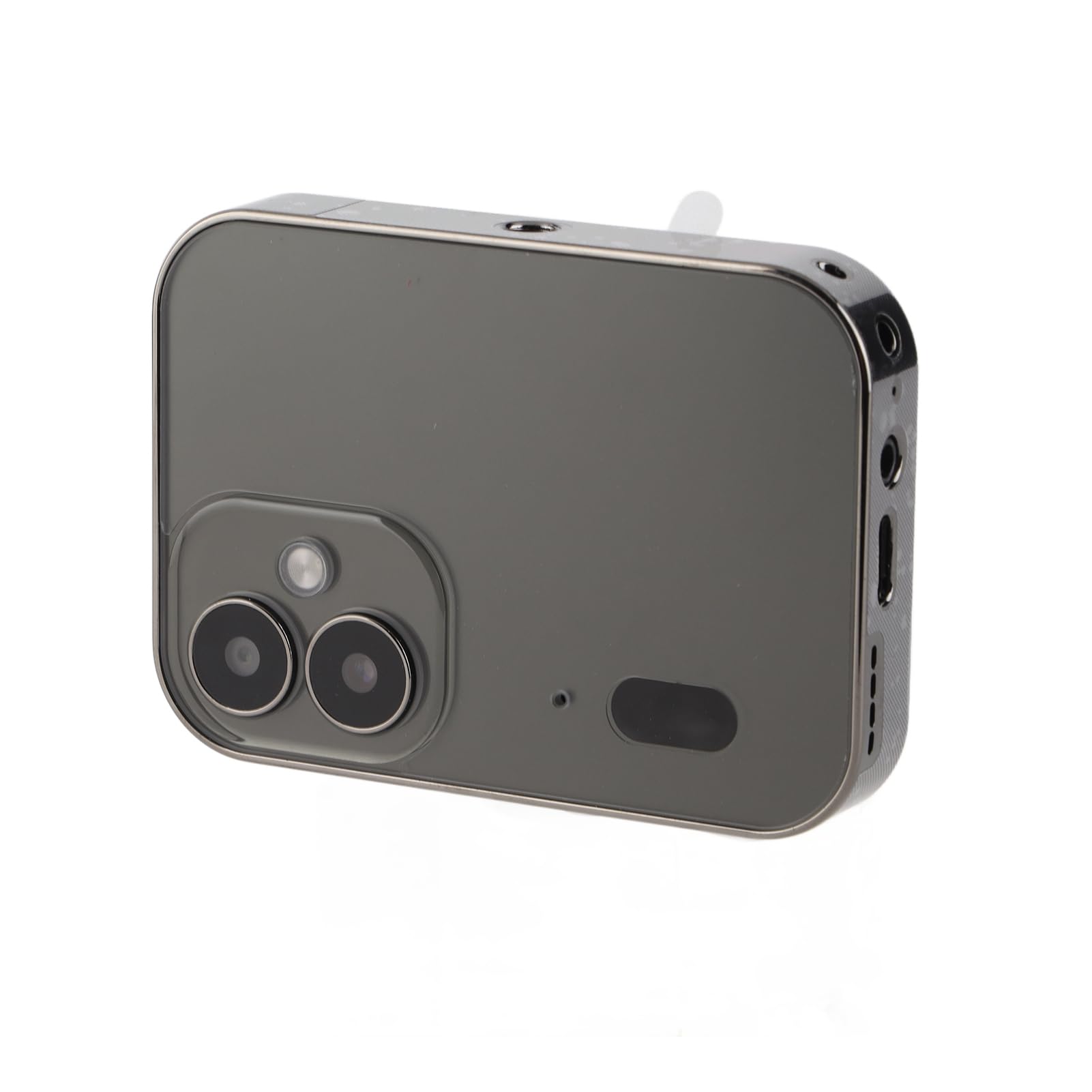 Fotocamera Digitale 4K da 64 MP, Fotocamera Compatta Inquadra e Scatta con Zoom 16X con Schermo Full Touch OLED da 3, 3 Obiettivi HD, Supporta Sveglia, Riproduzione Musicale,