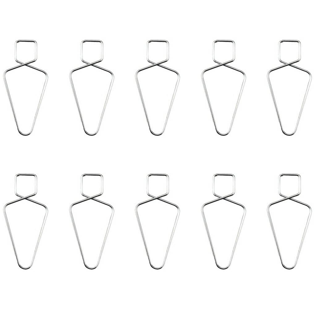 KUKBC10 Pieces Ceiling Hook Automatic Springback Without Deformation Hanging Sign, Ceiling F6