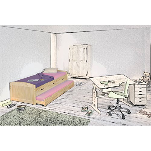 Divano letto multi-sistemazione estraibile, in