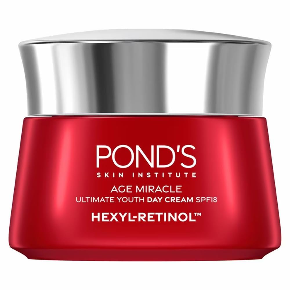 POND’S Age Miracle Ultimate Youth Day Cream SPF18 Hexyl-Retinol 45 G. POND’S Age Miracle Ultimate Youth Day Cream SPF18 Hexyl-Retinol 45 G.