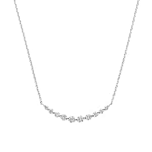 プラチナ製 ダイヤ 0,30ct リュールネックレス Amazon | [ヴァンドーム青山] 【公式】 ネックレス K10ホワイト