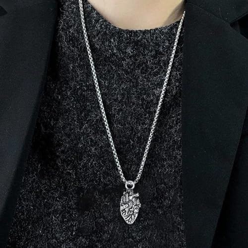 PELOVNY Urn Necklaces for Ashes 925 Sterling Silver Heart Skeleton Birthstone Necklace Cremation Jewelry Memorial Gifts for Women Men Mom3