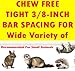 X-Large 5-Levels Chewproof Tight 3/8-inch Bar Spacing Guinea Pig Hamster Rodent Degu Dagus Ferret Chinchilla Sugar Glider Squirrel Rat Mice Rabbit Cat Critter Metal Cage with Removable Rolling Stand