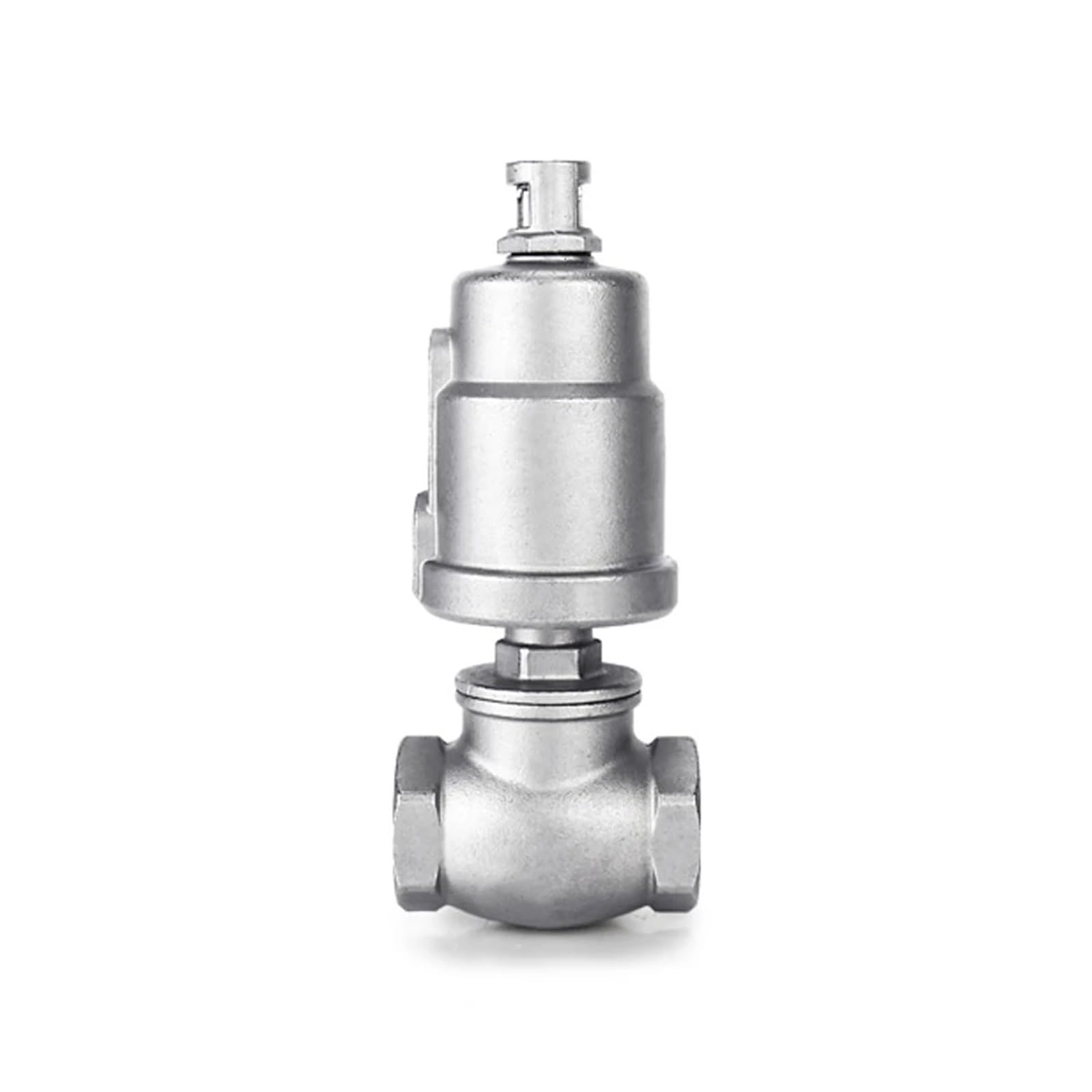 OAMSCEYKW 1/2" 3/4" 1" BSPT Pneumatic Actuated Water Shut Off Stop Drum Valve 304 Stainless Steel for Dryer Machine