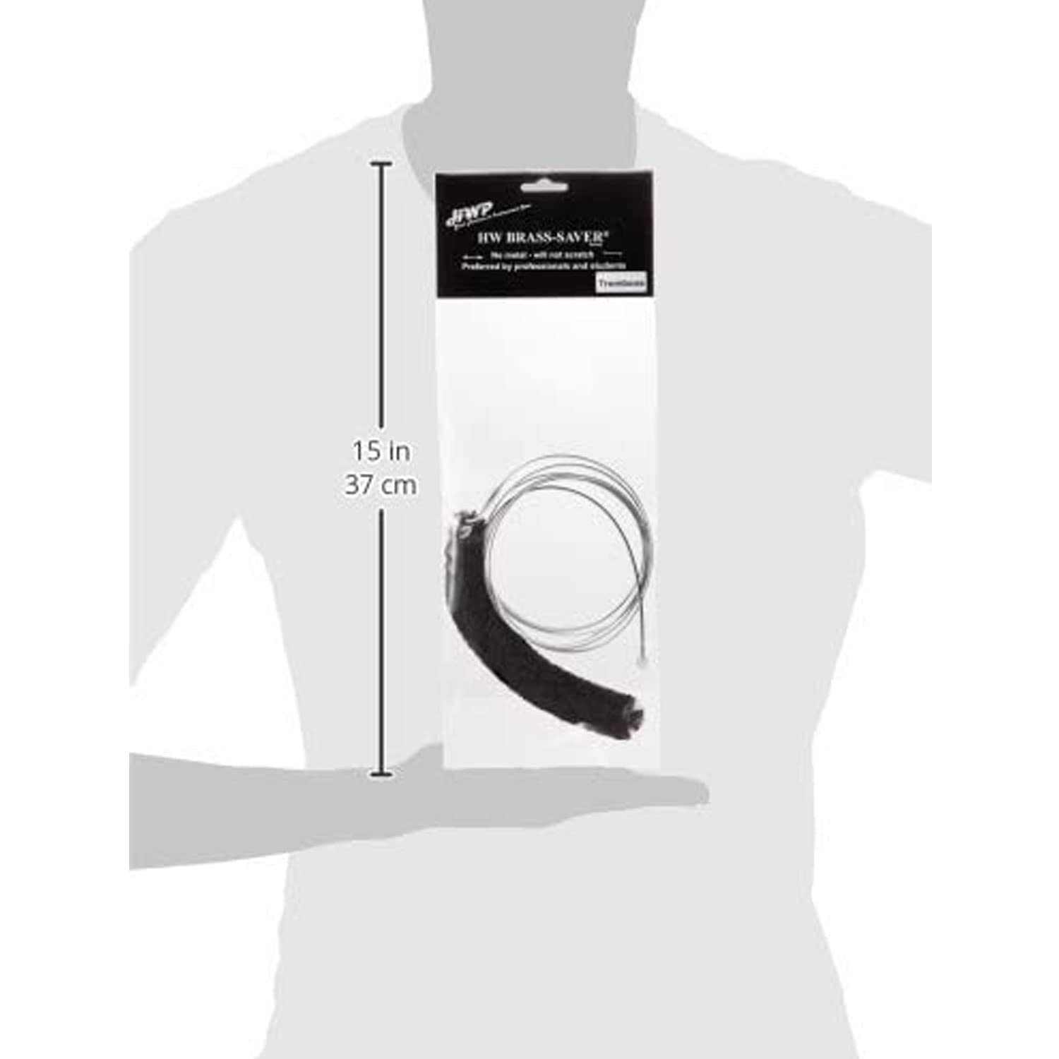 HW - Cepillo limpiador protector de latón para trombón H-BSTB