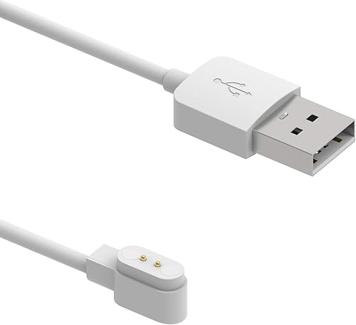 Miniatura 3 de Compatible con FITVII Fitness Tracker Cable de carga HM57/H86/H08/H18/H56/HM78/HM58/HM68 de 2 pies USB de repuesto para accesorios de cargador de