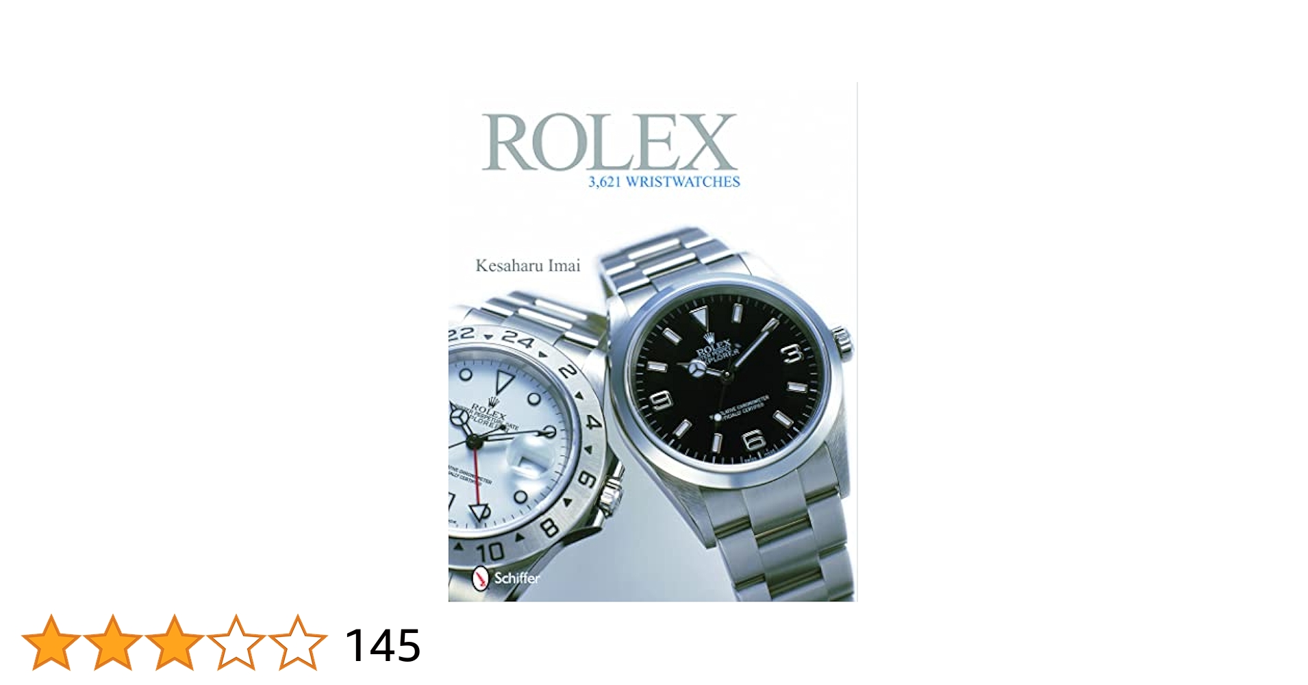 Amazon | Rolex : 3,621 Wristwatches (Virtual catalog Book