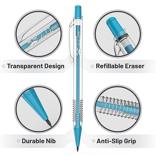 Image of Mr. Pen- Pastel Mechanical Pencil Set, 5 Mechanical Pencils (0.3, 0.5, 0.7