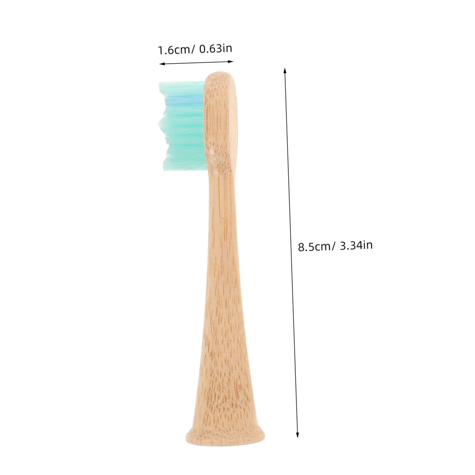 VALICLUD 4pcs Toothbrush Heads Compatible with Philips Series Replacement Brush Heads for Electric Toothbrush Soft Bristles for Gentle Cleaning Easy Installation