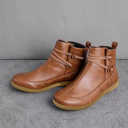 Botines de invierno para mujer, calzado plano e impermeable para el día a día 3