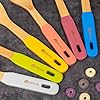 Colorful Bamboo Wooden Spoons for Cooking, 6-Piece Kitchen Utensil Set – Nonstick Cooking Tools with Lightweight Wood Spatula & Spoon – Apartment Essentials & Gift Idea #2