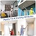 JWGUTS 26FT Reach Light Bulb Changer for High Ceilings, 5-20FT Lightbulb Changing Pole Extension, 26FT+ High Reach Light Bulb Removal Tool for High Ceilings and Recessed Lights