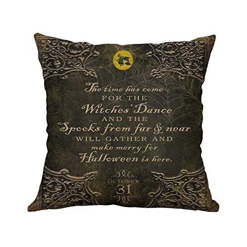 Halloween Linen Hug Pillowcase 45 * 45cm Without Pillow