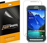 [6-Pack] Supershieldz- Anti-Bubble High Definition Clear Screen Protector For Samsung Galaxy S6 Active + Lifetime Replacements Warranty - Retail Packaging