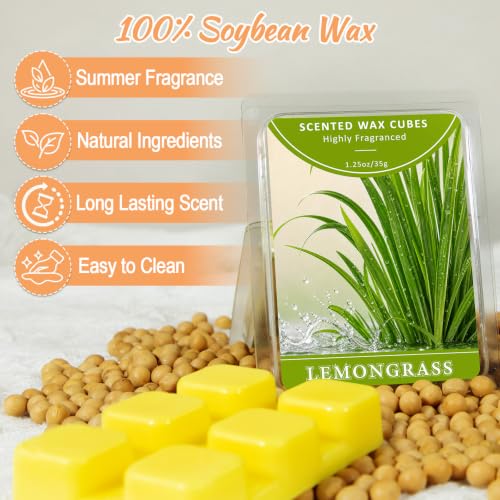 STRN Wax Melts, Soy Wax Cubes Fall Wax Melts for Home Fragrance, 6 Packs - image 3