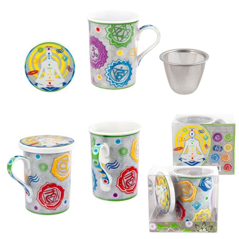 Tasses à infuser DRW de méditation pour dire adieu aux résidus de thé