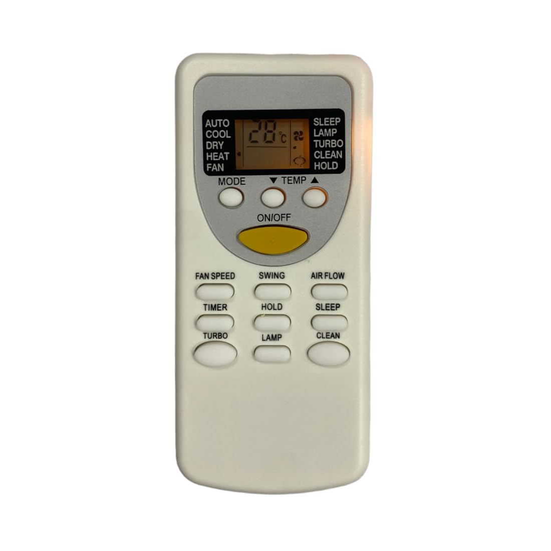 Upix AC Remote No. 49 (with Backlight), Compatible/Replacement for Panasonic AC Remote Control (Exactly Same Remote Will Only Work)