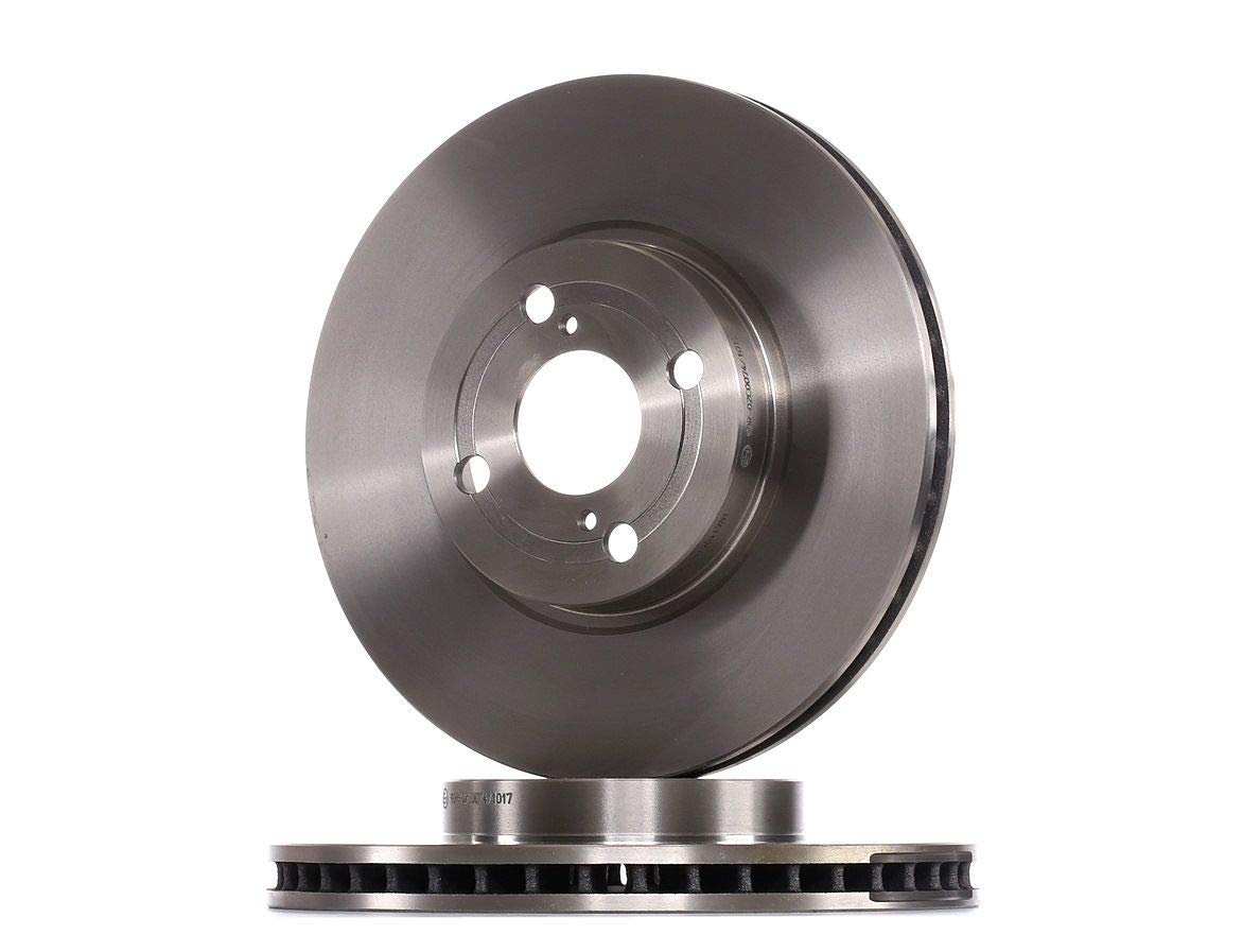 Juego de 2 Discos de Freno Bosch BD1111 - Discos Ventilados de 275 mm - Eje Delantero - Certificación ECE-R90 - Buena refrigeración, frenado fiable, protección anticorrosión - 1 Juego de 2 Discos