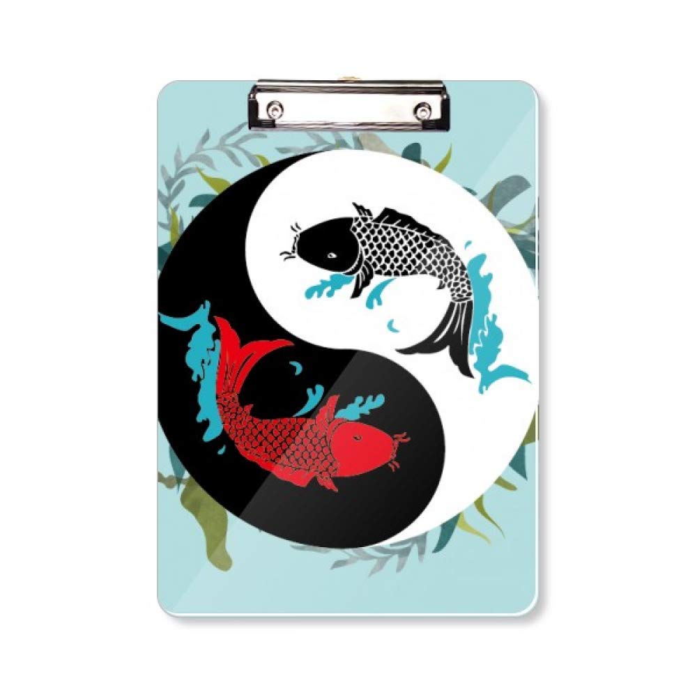 Planche à pince A4 Taichi poisson chinois pour écrire sans table - 5