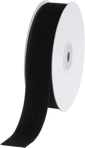 Miniatura 7 de Cintas de terciopelo triturado de 34 de pulgada, 8 yardas (verde, 34 pulgadas)