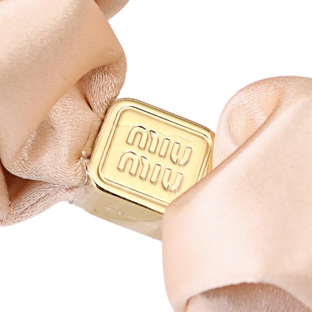 Amazon | [ミュウミュウ] シュシュ ヘアゴム ヘアアクセサリー サテン