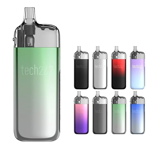 XbNyTech247 PodzX^[^[Lbg 1800mAh 4ml ebN 247 |bh dq^oR xCv VAPE (Green Gradient)