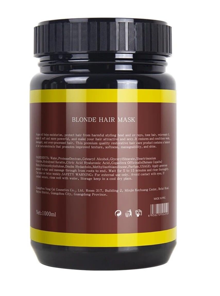 Argan Oil Hair Mask Maxi Color Smooth Shiny Chao Frizz 1000ml