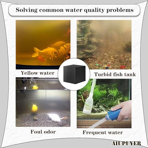 Carbón activado en cubo para purificación de agua miniatura 6