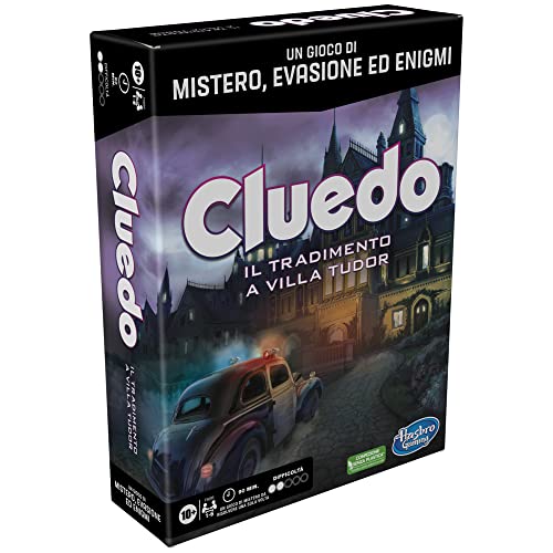 F5699 Gioco Da Tavolo Clue Treachery At Tudor Mansion Detective - vue 3