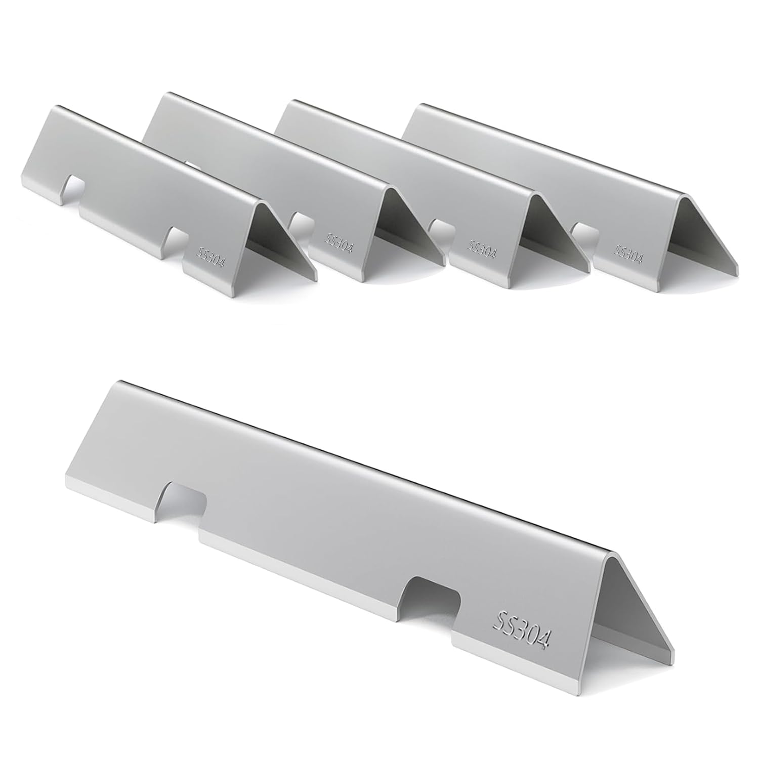 Barres aromatisantes Weber Spirit ; Weber Spirit Grill Part 7636 ; bon remplacement pour Weber | Acier inoxydable 304, durable et durable ; pour barbecues Weber Spirit II et Spirit E/S 310 315 320 330 Series