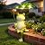 XMHBCSM Solar Garden Statues Frog Garden Decor Figurine Lights with Umbrella for Outside,Yard Decorations Outdoor Patio Decor,Gardening Gifts for Women Mother's Day