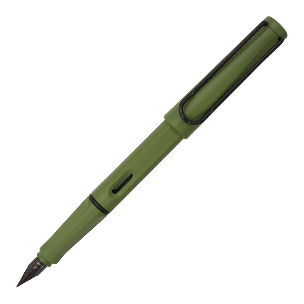 D.Gray-man 原画展 LAMY paper safariセット 中央庁 LAMY 041 Safari Savannah-Green Special Edition Fountain Pen