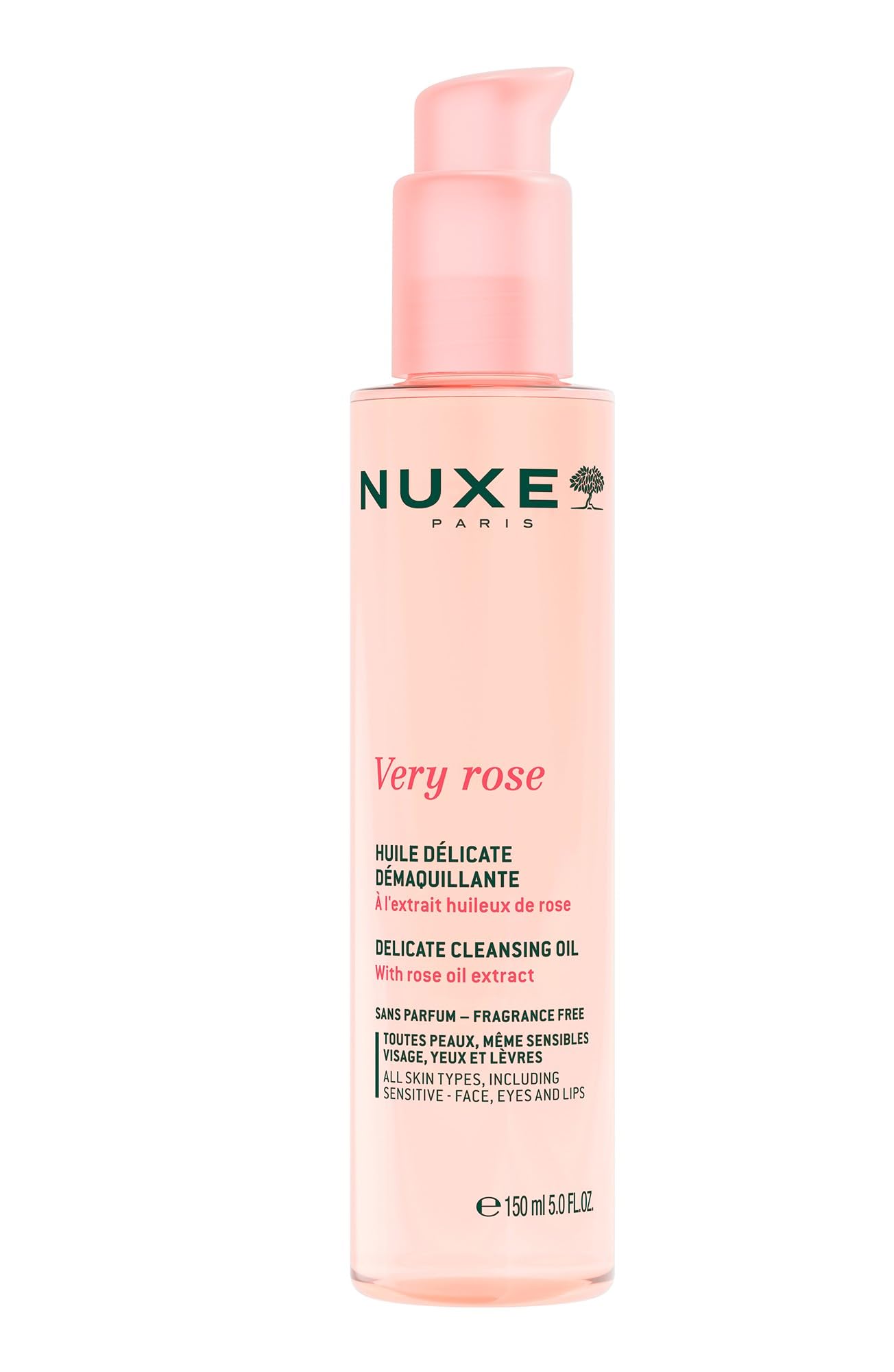 Nuxe - Nuxe Very Rose Delicate Cleansing Oil per Struccare 150ml - 989893060