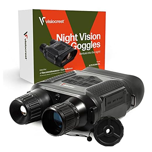 Night Vision Goggles, Night Vision Binoculars with Digital Infrared System, Hunting Gear with Widescreen Display HD Image and Video Capture - Binoculars with Night Vision 32 GB Memory Card
