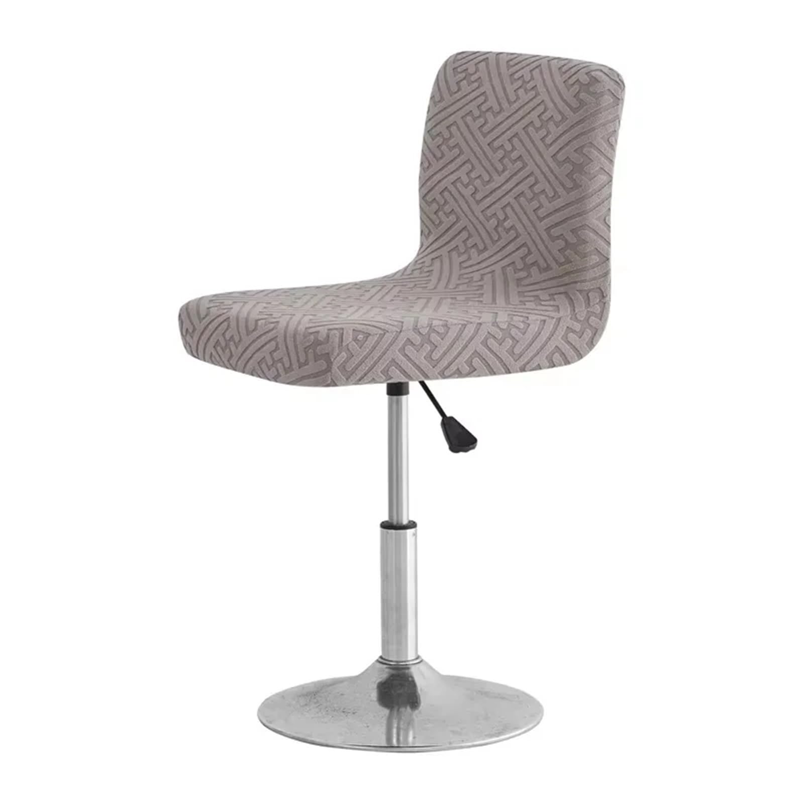 RYQZHHY Chair Cover Jacquard Bar Chair Cover Short Back Stool Seat Covers Slipcovers Hotel Banquet Dining