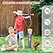 GMAOPHY Bow and Arrow for 5 6 7 8 9 10 11+ Year Old Boys, Birthday Gift for Kids, Indoor Outdoor Activity Toys, 2 Pack LED Light Up Archery Toy with 20 Suction Cup Arrows, Standing Target, 2 Quiver