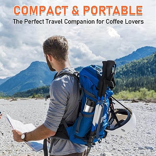 Kreeysant Portable Coffee Maker 12V/24V/110V Compact Espresso Machine For Driving Office Home, 3-In-1 Multi-Function Coffee Maker With Lcd Screen Display Fast Heating #TOP5