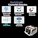 Oukeyer H-6100 Mix Denomination Money Counter, Value Counting, Back Loading Counting, IMG/WL/UV/IR/MG Counterfeit Detection,Cash Counting for Buiness