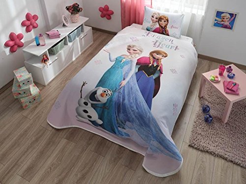 Disney Frozen My Hearth Kid's Coverlet Set Bedspread Pique Set Single / Twin Size Kids Bedspread/Coverlet